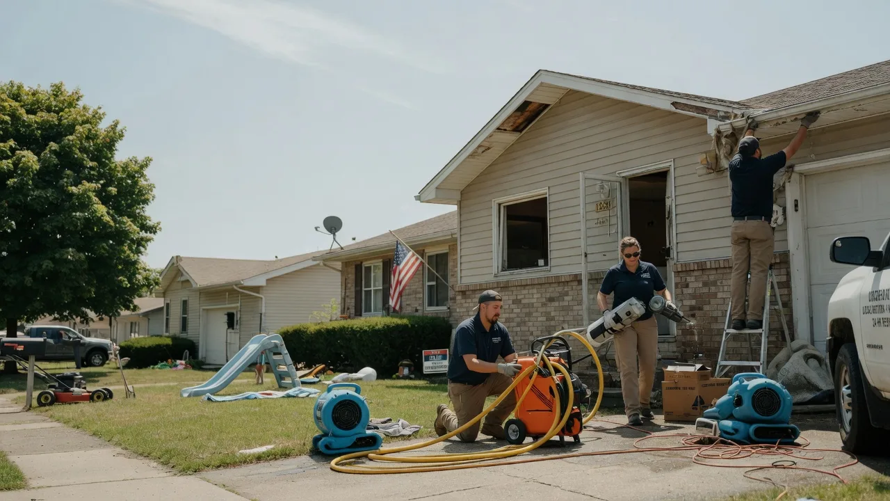 Water Damage Restoration in Eau Claire, MI near me